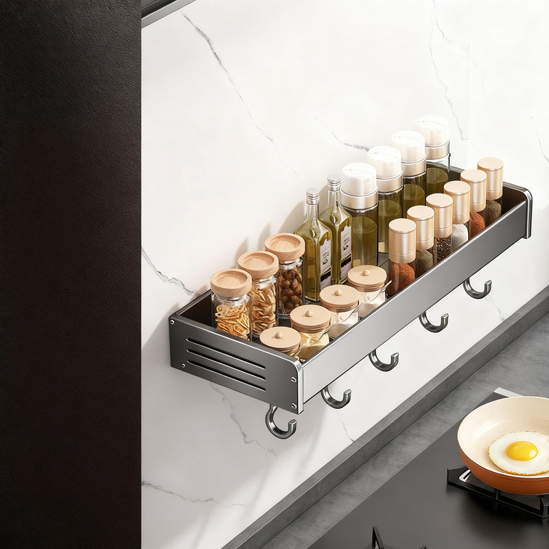 Stainless Steel Kitchen Wall Shelf