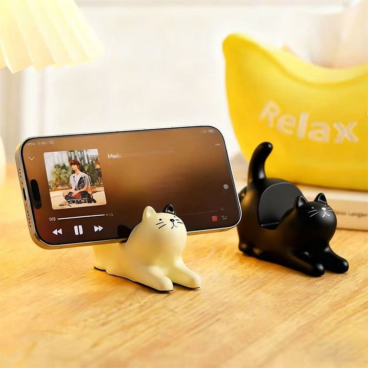 Cat mobile holder for standing