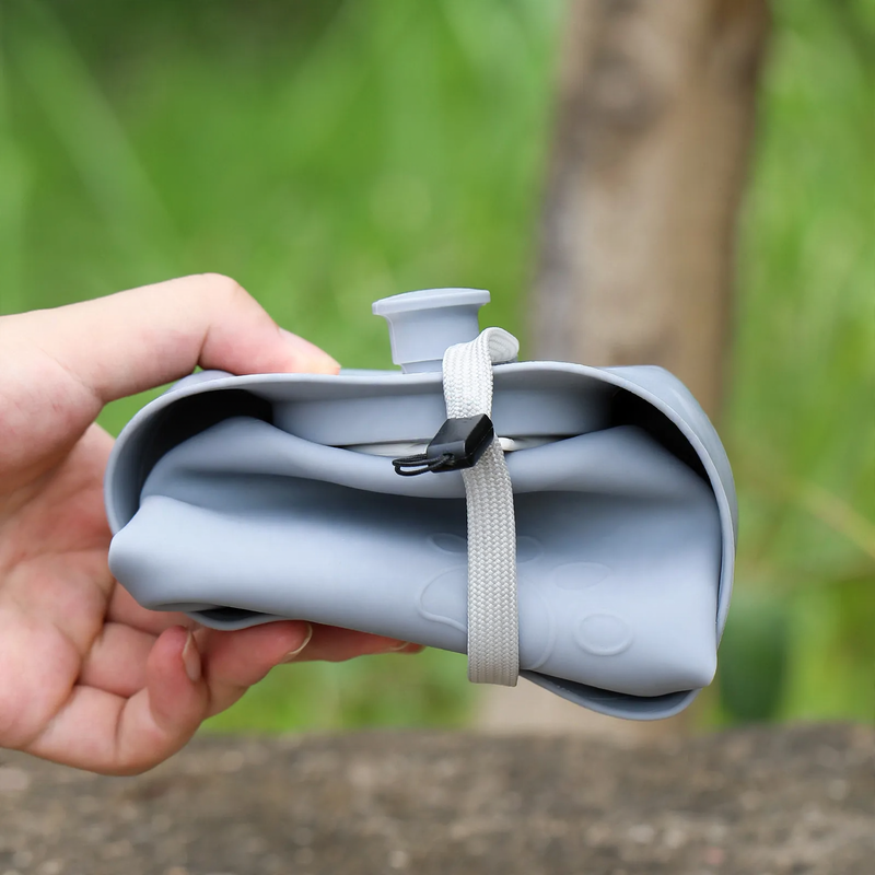 Foldable Silicone Water Bowl for Pets