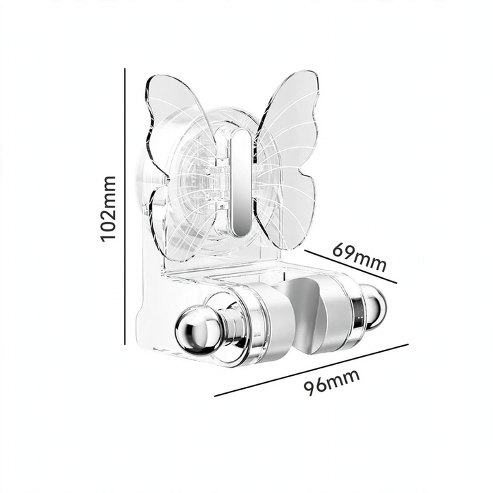 Shower head holder with suction cup