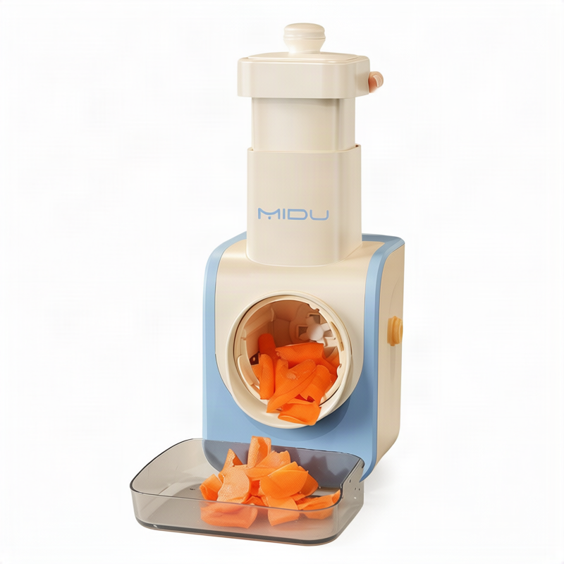 Electric vegetable cutting and slicing machine