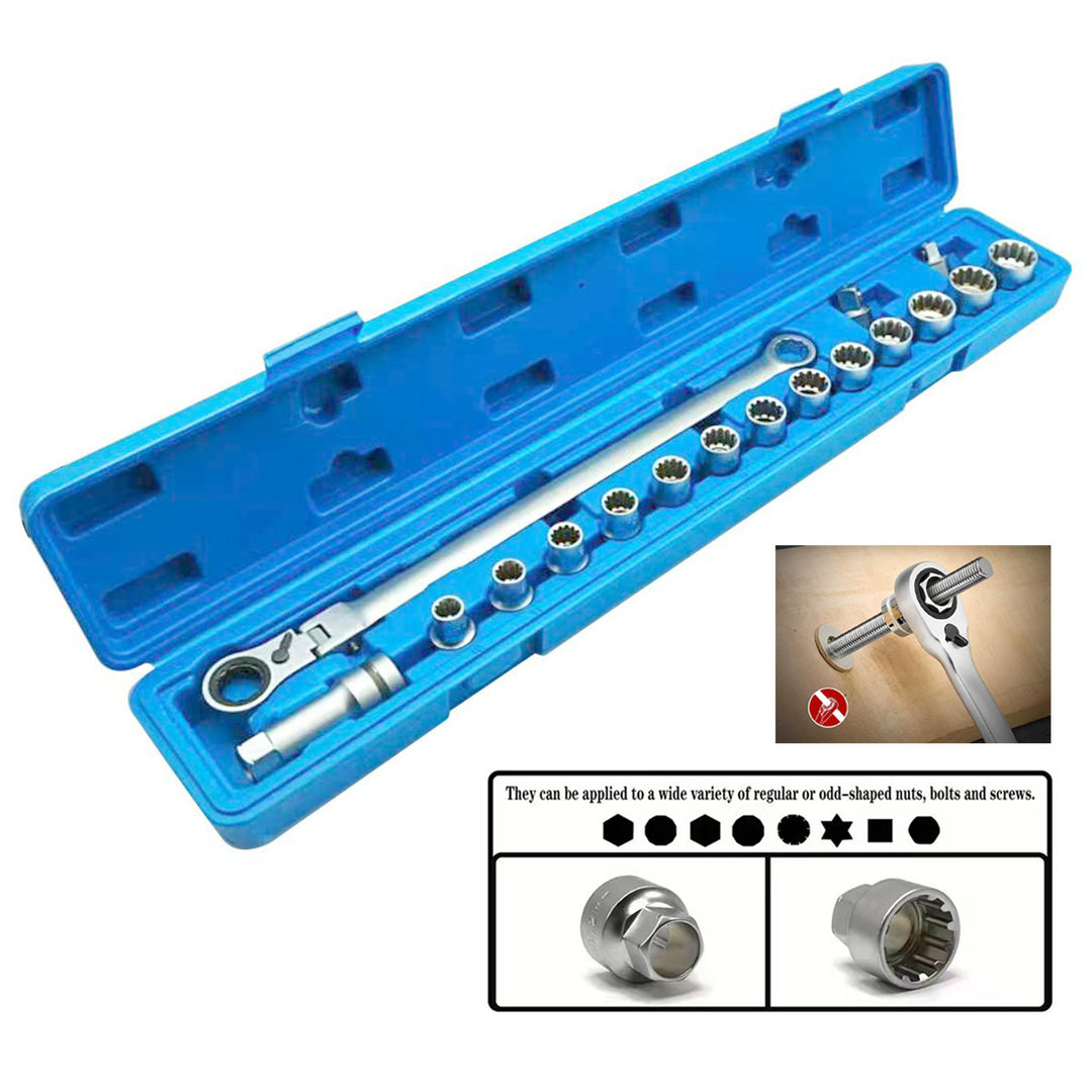 Ratchet Wrench Socket Set 46-piece Model 1103