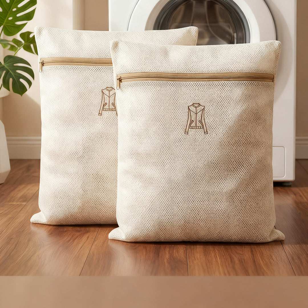 Laundry bag for the washing machine, 3-layered