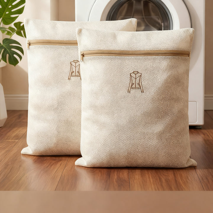 Laundry bag for the washing machine, 3-layered