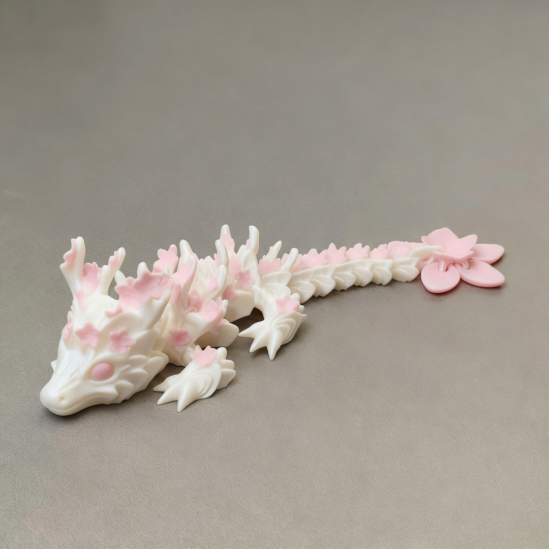 3D-printed dragon skull, resin finish