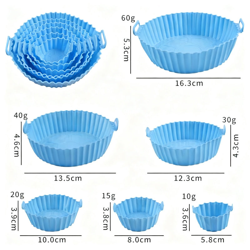 Silicone baking mold, egg shape, 9×7.5×5.5 cm
