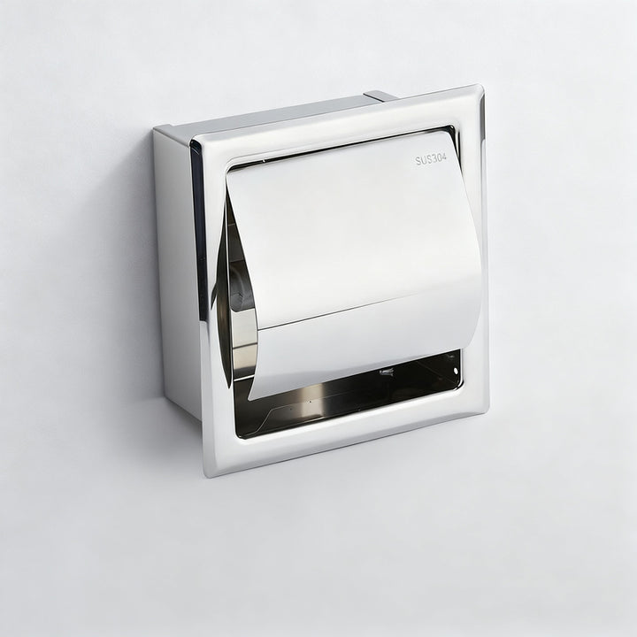 Stainless Steel Toilet Paper Holder for Wall