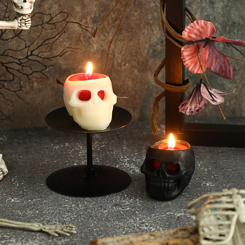 Totenkopf Scented Candle made of Soy Wax, handcrafted