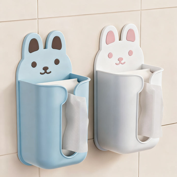 Wall-mounted paper towel holder, plastic