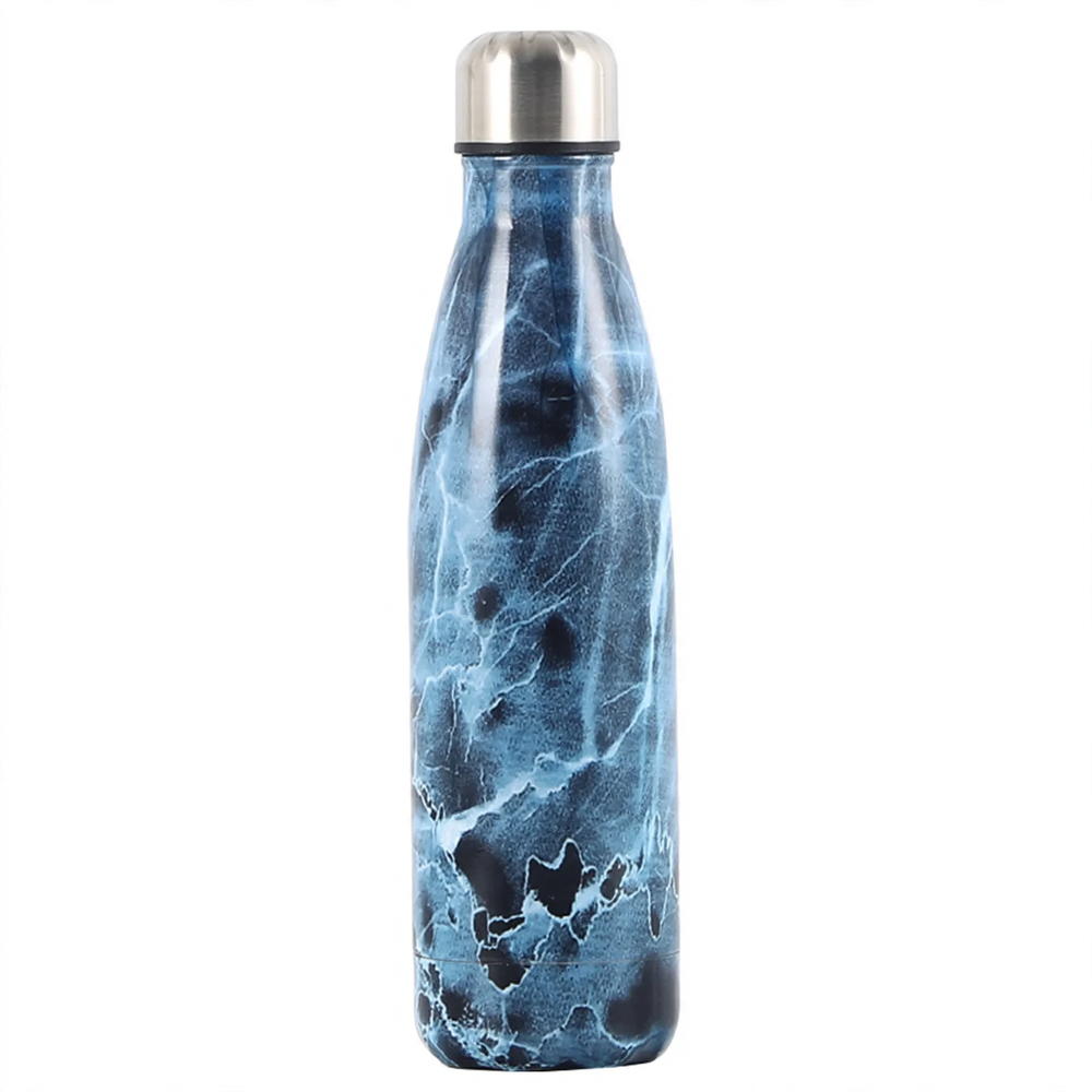 Insulated stainless steel drinking bottle, 500 ml
