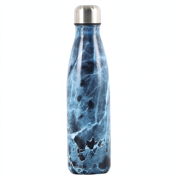 Insulated stainless steel drinking bottle, 500 ml