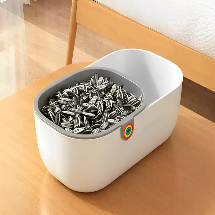 Practical Snack Bowl | 2-tier Design for Clean Snacking | Stornfield
