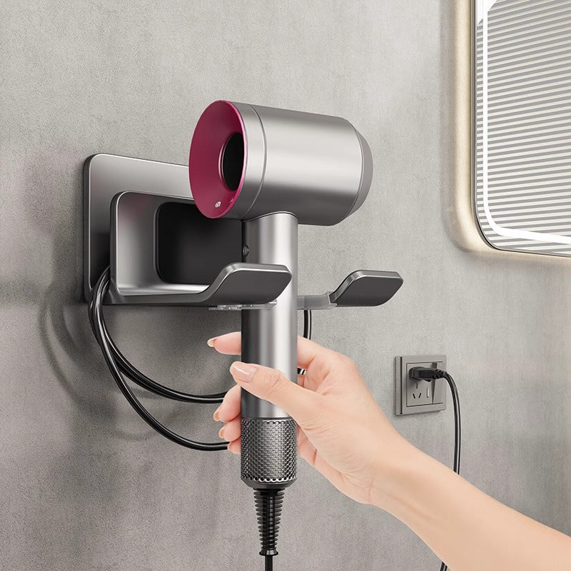 Hair Dryer Holder with Cable Winder