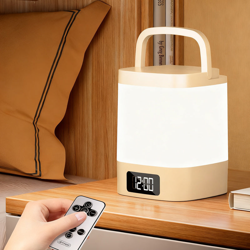 Night light with touch control, 8.8 × 8.8 × 11.4 cm