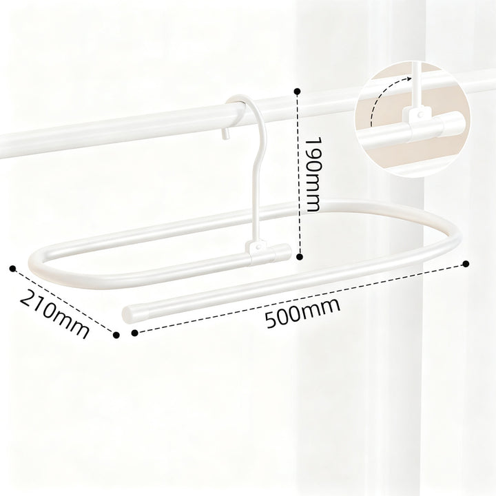 Clothes dryer spiral-shaped, round or oval
