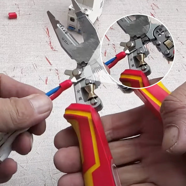 All-in-One Stripping Pliers | Perfect for Wrapping and Splitting Wire | Stornfield