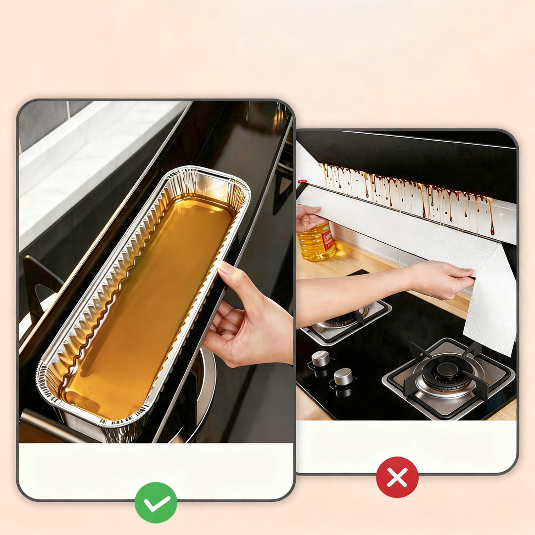 Disposable aluminum oil pan for extractor