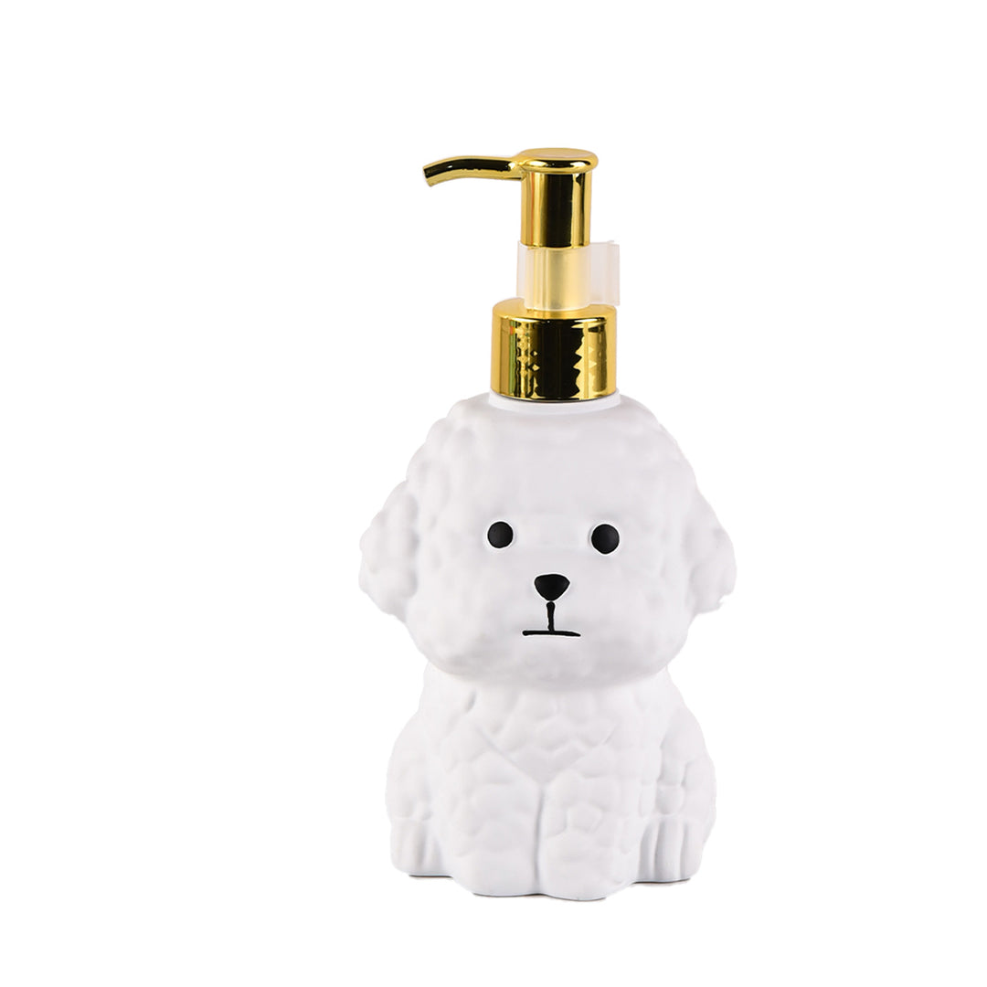 Cute Bichon Frise Pump Bottle, 240 ml