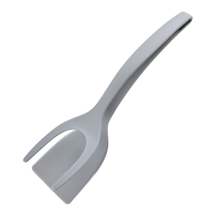 2-in-1 spatula and food tongs, non-stick