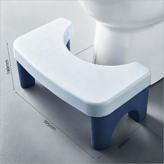 Plastic toilet stool