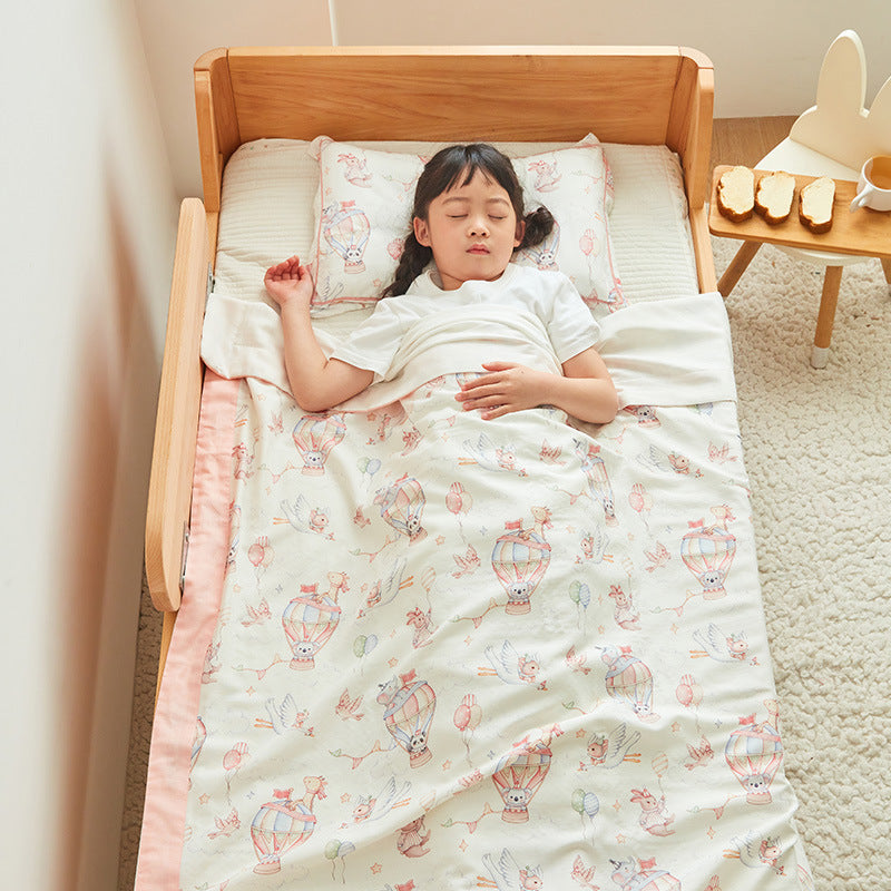 Children's blanket made of bamboo silk, four layers, 80×110 cm