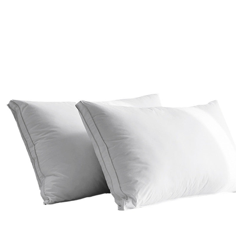 Cotton pillow with antibacterial filling, 48×74 cm