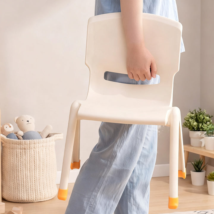 Children's chair made of ABS plastic, non-slip, stackable