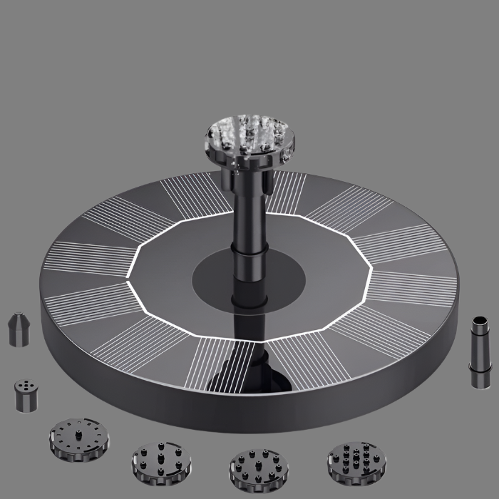 Stornfield | AquaGlow Sophia Solar Fountain – Charming Garden Decor Fountain
