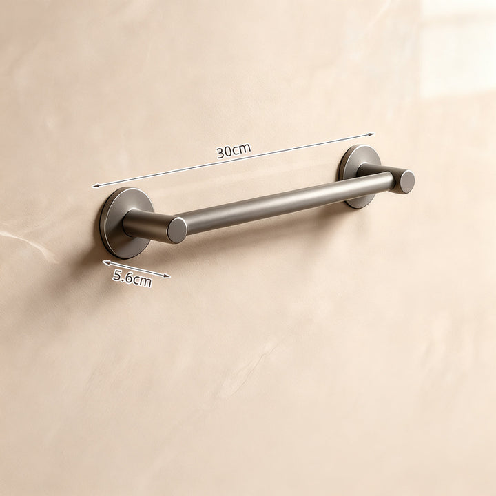 Wall-mounted bathroom slipper rack without drilling