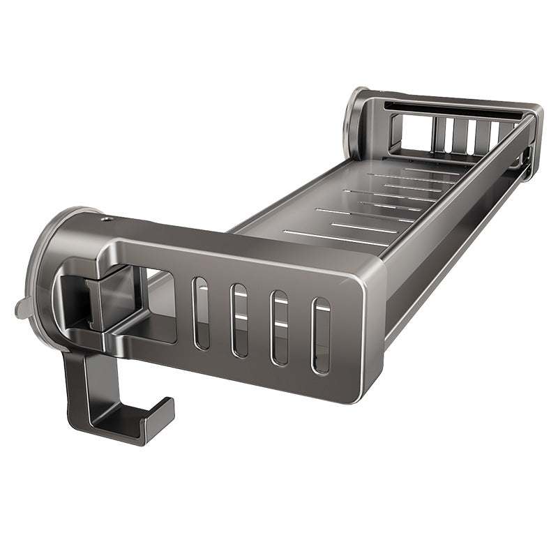 Suction cup kitchen shelf to hang