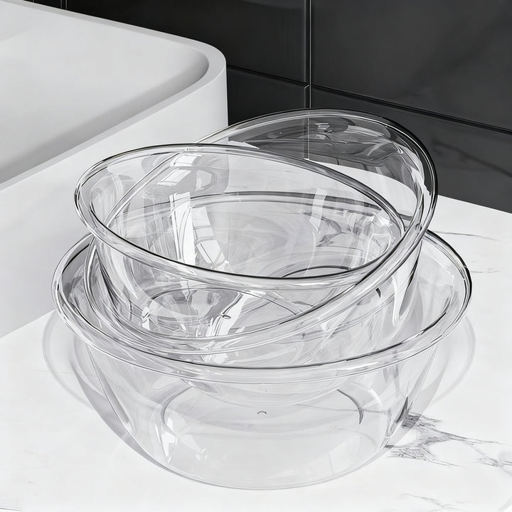 Plastic sink, transparent, robust