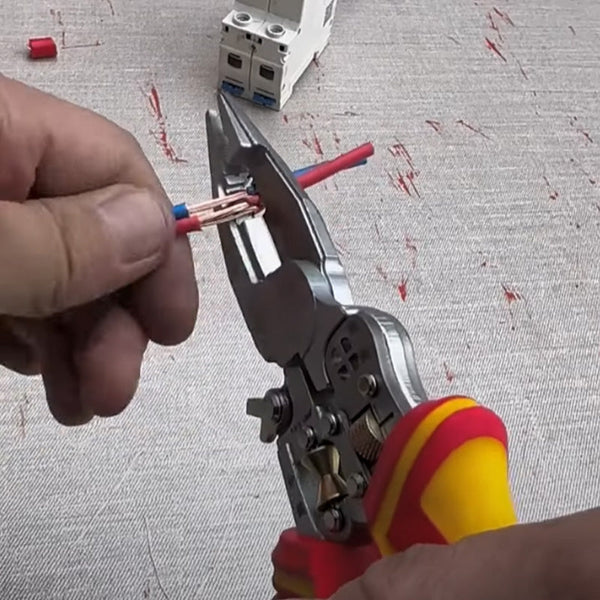 All-in-One Stripping Pliers | Perfect for Wrapping and Splitting Wire | Stornfield