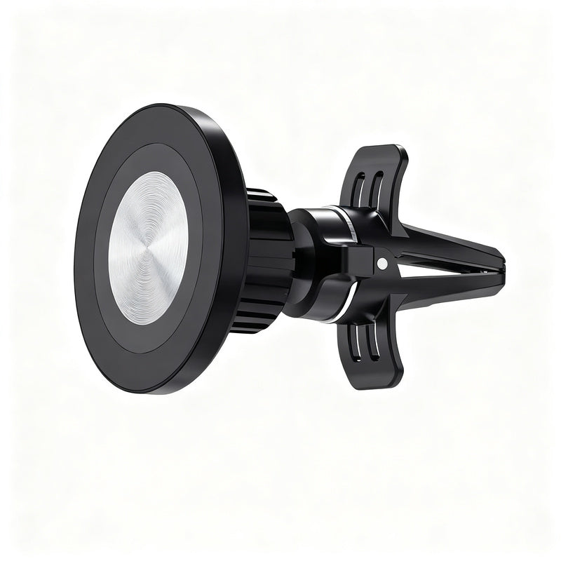 Magnetic phone holder for car, multiple mounting options