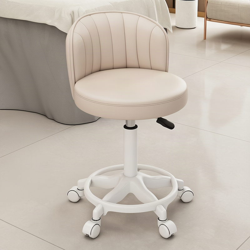 Bar stool with bowl and high backrest