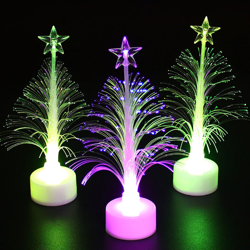LED Christmas tree with color change