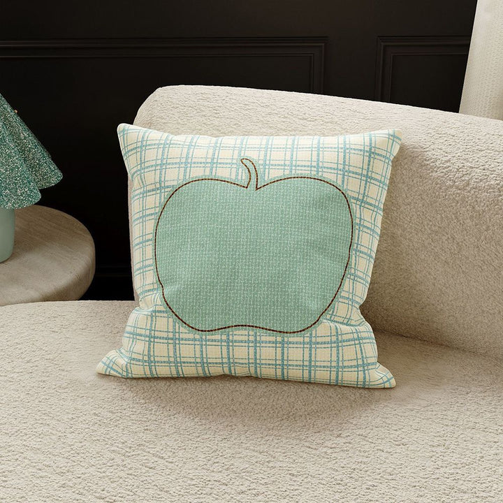 Decorative cushions with filling, plush, square