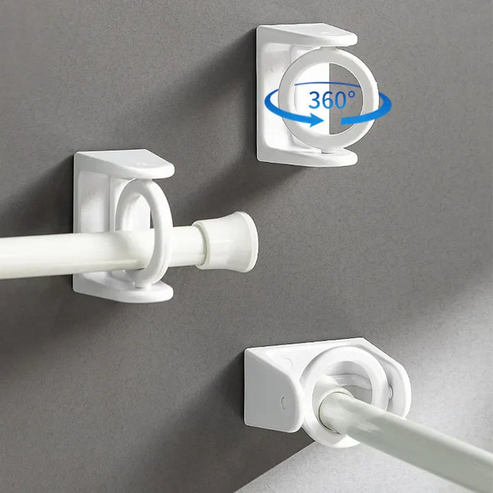 Compact swivel hanging shelf with 8 hooks | Stornfield