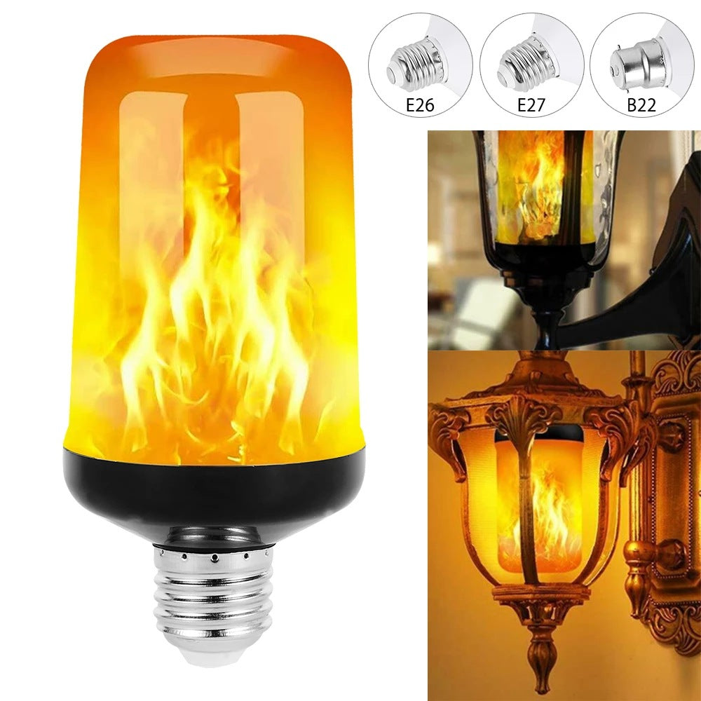LED FLAME LIGHT PARTY LAMP - 4 MODES FIRE SIMULATION | Stornfield