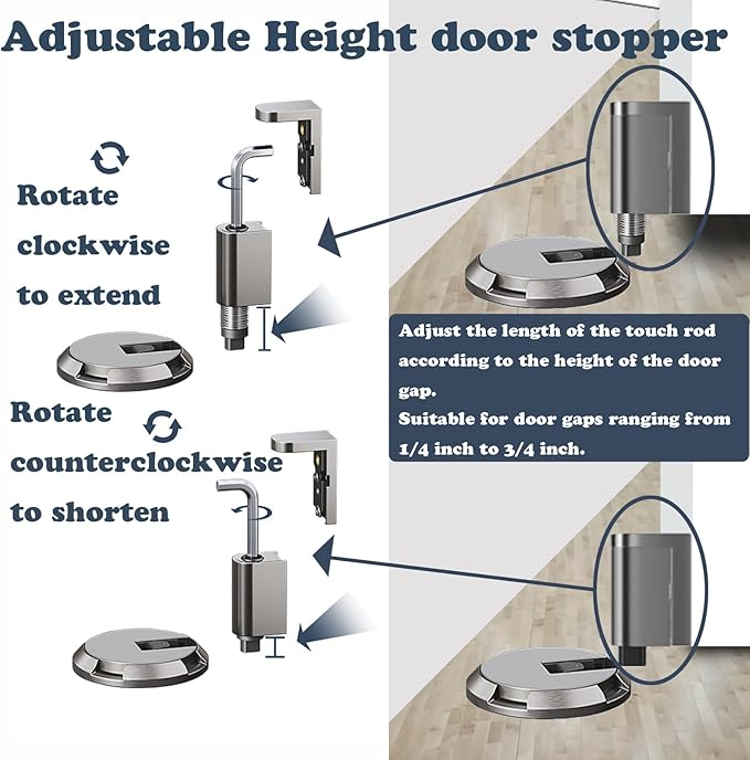 Mechanical Floor Door Stopper | Safe & Durable | Stornfield