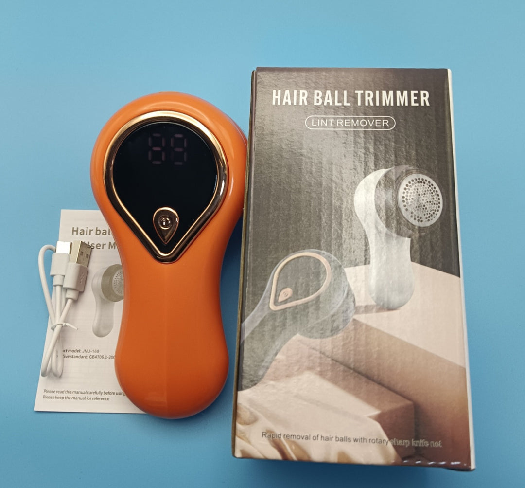 Compact battery lint remover for home