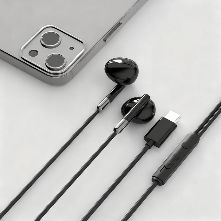 Foreign trade cross-border new model Usb in-ear ENDURANCE RUN 3C tuning with microphone tc mobile phone inline control earphones