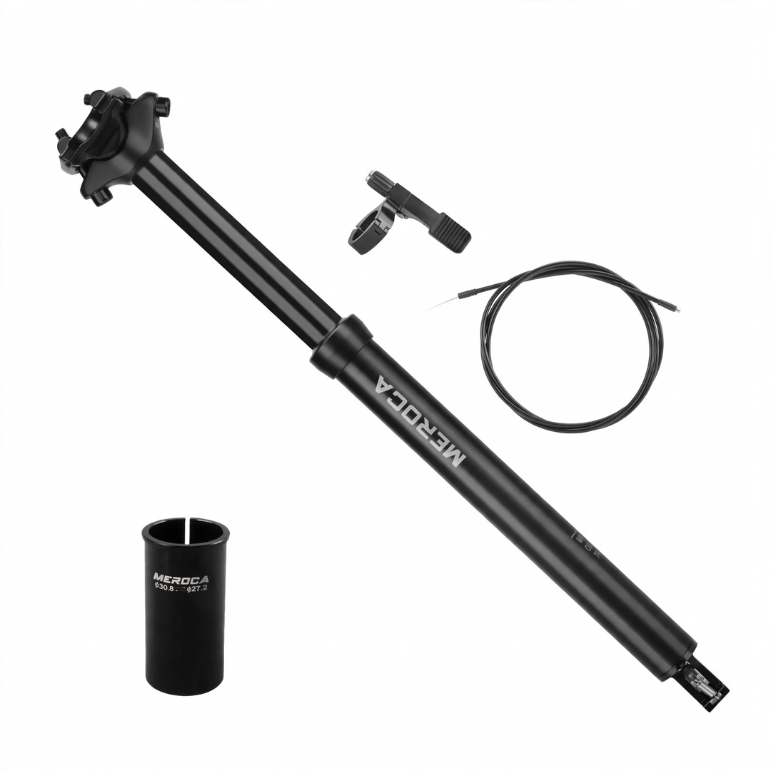 Aluminum seat post, 125 mm adjustable stroke, various diameters