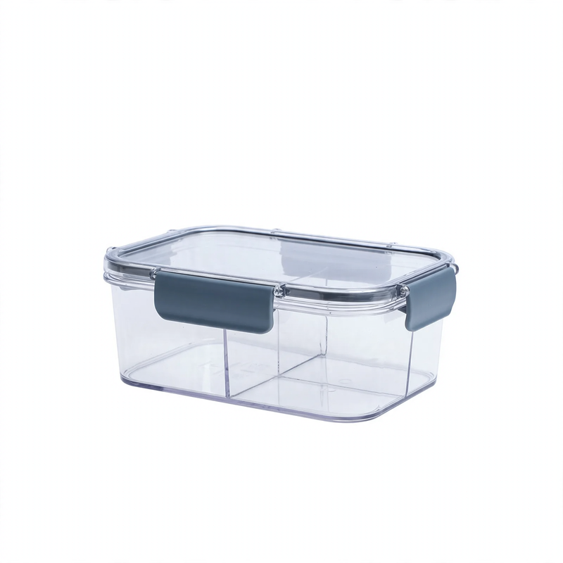 Fresh-keeping box with compartments for fruit and food