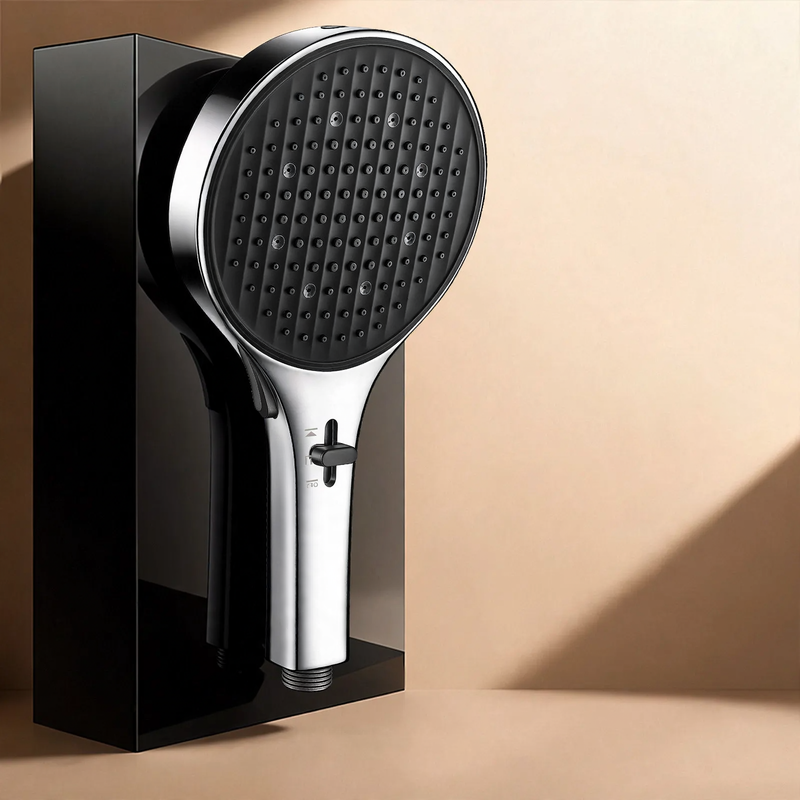 Shower head with pressure balance, large panel