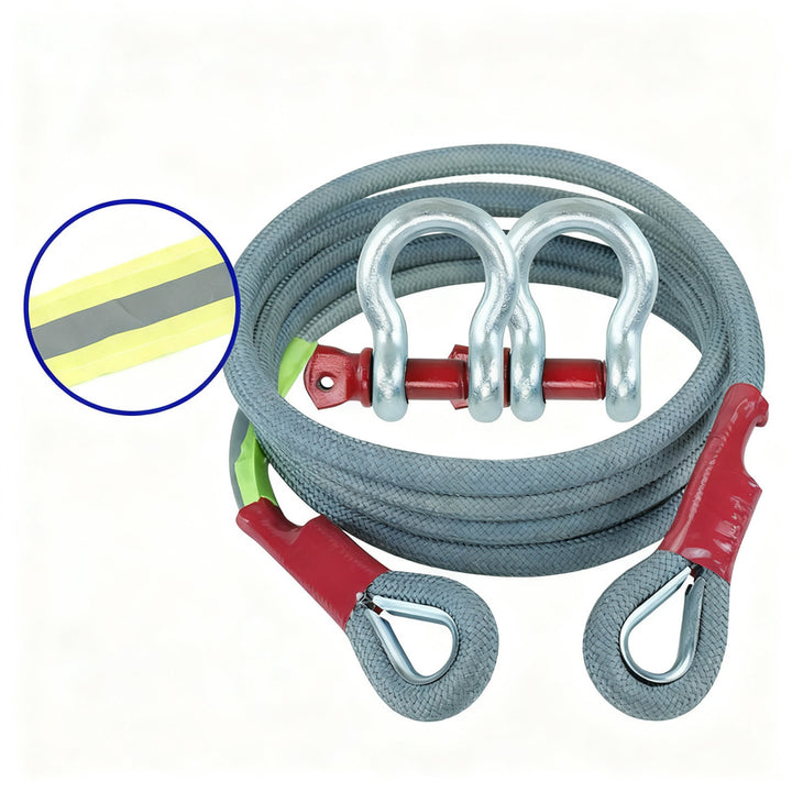 Towing ropes, 3 m, Nylon, 3 tons