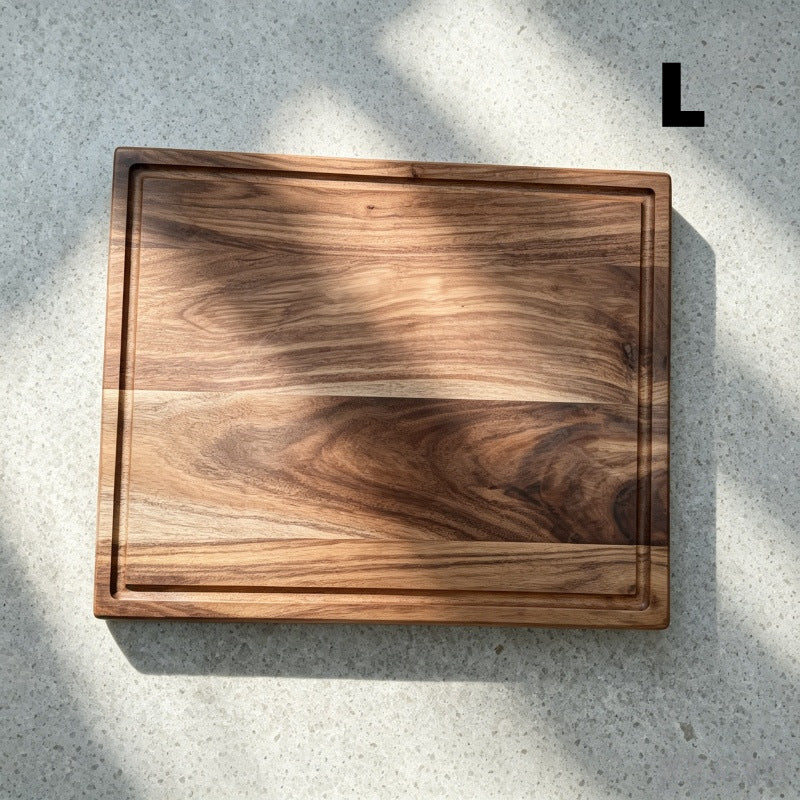 Wood cutting board, square, single or 3-piece set