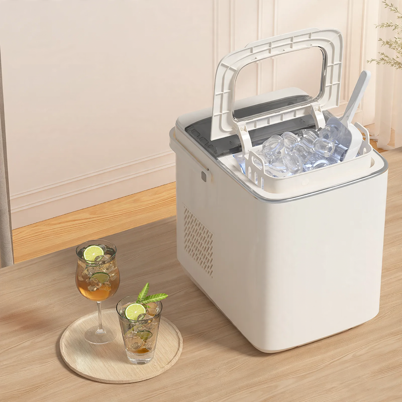 Ice cube machine, compact, 1.4 L water tank
