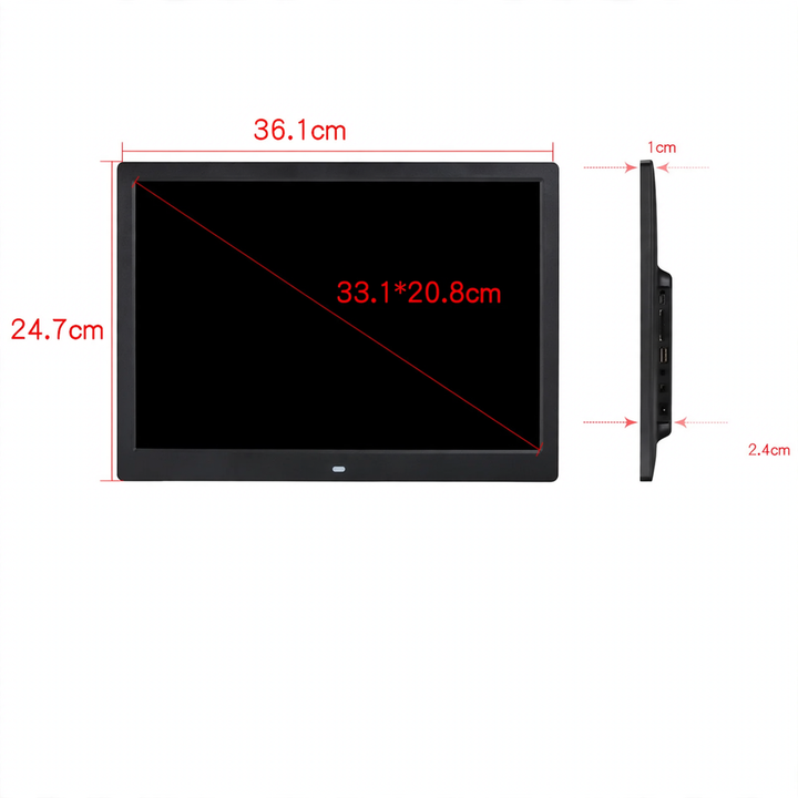 Digital photo frame, 10 inch