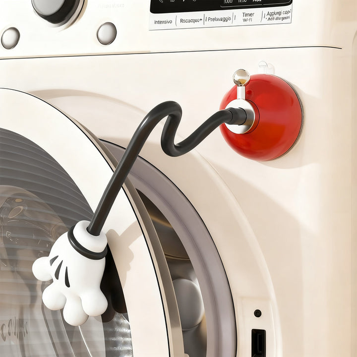 Door fixator for drum washing machines