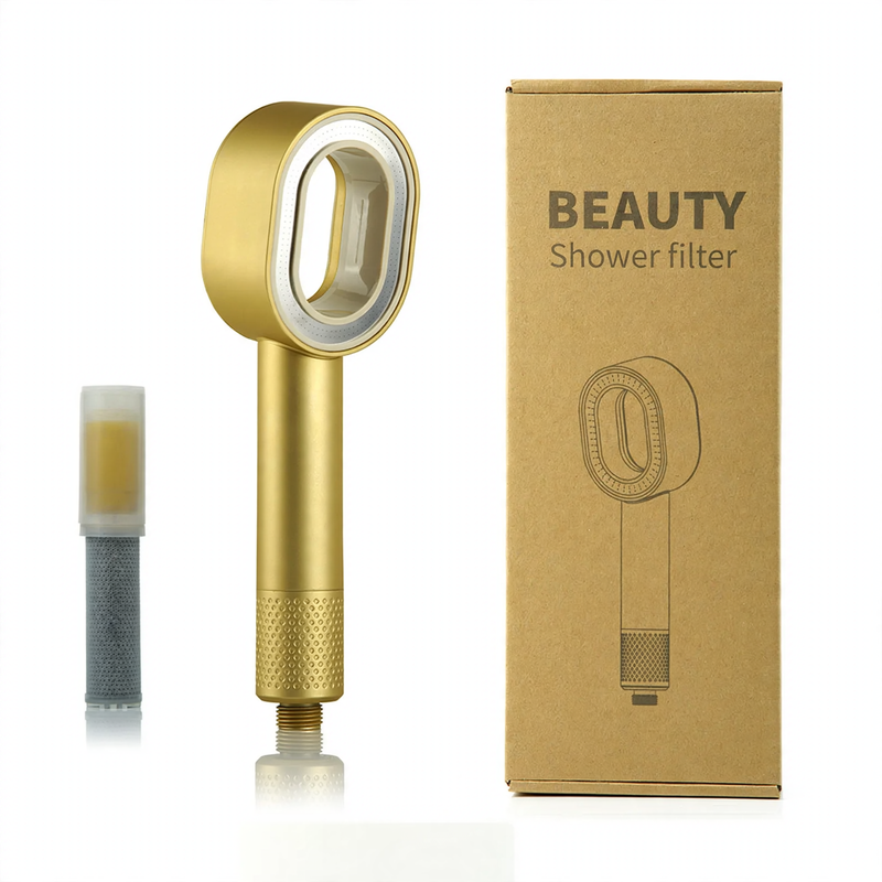 3-in-1 Shower head with massage function, plastic